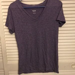 Mossimo Purple V-Neck